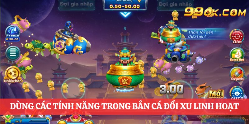 Linh hoạt việc dùng các tính năng bổ trợ